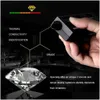 Tester per diamanti professionale portatile ad alta precisione Selettore di pietre preziose Ll Kit di strumenti per gioiellieri Indicatore LED Penna di prova Consegna a goccia