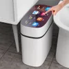16l 13l lata de lixo inteligente sensor inteligente caixote do lixo à prova dwaterproof água indução doméstica lixo 10l imprensa tipo lixo 211229331z
