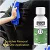 Care Products 20Ml Car Polish Paint Scratch Repair Agent Polishing Wax Coating Kit Hgkj-11 Drop Delivery Automobiles Motorcycles Clean Dhfwf