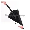 Umbrellas Long Handle Umbrella Male And Female Straight Sword Japanese Samurai 24Bone Child Pongee Drop Delivery Home Garden Household Dhtpo