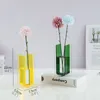 Wazony książka wazon przezroczysty akryl dekoracji domowy stół kwiatowy garnek dekoracyjna nowoczesna butelka hydroponiczna 230915