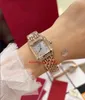 Women's Watch 27mm Sapphire Crystal Imported Quartz Movement Diamond Bezel High quality Women's Rose Gold Watch Gift Couple Watches Gift