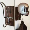 Haczyki szyny motocyklowe stojak na hełm i haczyk kurtki wielofunkcyjny metalowy wieszak na ścianę do salonu sypialnia TS12596