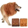 Dog Apparel Y5LE Lion Mane Costume For Cats & Small Dogs Perfect Halloween Xmas Party Po Shoots Gifts Cat Lovers