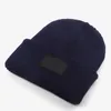 Chapeaux tricotés hiver unisexe chaud décontracté chapeaux amples en plein air casquettes de laine hommes bonnet lettre couleur unie mode rue Hip Hop chapeaux