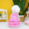 Vêtements pour chiens Robe pour animaux de compagnie pour petite fille et garçon de Poméranie Mariage Chat Vêtements de mode Été Ropa de Perro