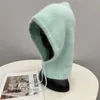 Beanie/Kafatası Kapakları Kış Gerçek Tavşan Kürk Yumuşak Balaclava Parti Maske Şapkası Kadın Bib Kapakları Kayak Bisiklet Bisikleti Açık Sıcak Spor Örme Beanes 230914