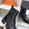 Lüks Tasarım Botları 2023 Kanal Moda Kadın İşleri Dekorasyon Kar Skid Anti Knight Boots Martin Boots Casual Schools Boots 07-06