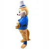 Hot Sales Chipmunk Squirrel Mascot Costume Anime Carnival Performance Apparel Ad Apparel Dress