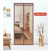 High Quality Reinforced Magnetic Screen Door Anti-Mosquito Curtain Magic Magnets Encryption Mosquito Mesh Net On the Door 211102230m