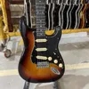 ST Version électrique Vintage Sunburst couleur corps en bois ancien noir Pickguard Chrome matériel haute qualité Guitarar livraison gratuite