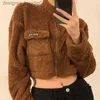 Parkas pour femmes Vestes pour femmes Vêtements Bomber Manteau Manteaux Hiver Goth Coréen Vintage Trench matelassé Mode 2022 Cardigan Style Femmes Y2k Cyber L230915