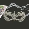 أقنعة الحفلات Ball Hollow Lace Mask Props Brops Black Half Face Come Sexy Mask Female