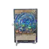 Yu Gi Oh DIY Personalizado Rd Rush Duel Rr KP01 Japonês Blue Eyed White Dragon Legend Card Jogo Hobby Coleção Crianças Presente G220311 D Dhcu6