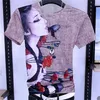 DIY T-shirt Ancient Women Summer New Fashion T-Shirt Męskie i amerykańskie obce męskie i amerykańskie