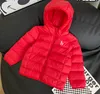 HA nieuwe 2023 Kids Kinderen Jongens Meisjes Donsjas Outdoor Capuchon Warme Puffer Kleding Winter Witte eendendons Jas Kerstcadeau