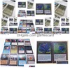 126PCS/ロットマジックゲームDIY英語バージョンのマットボードゲームコレクションカスタムTCGクラシックドロップ配信DHPSN