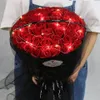 Rose Bouquet Birthday Courtesy Gift for Girlfriend and Girlfriend Simulation of Fake Flowers Soap Box Valentine's Day T200903247L