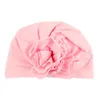 Beanie/Skull Caps Girls Baby Turban Solid Floral Toddler Head Lap India Style Infant Children Hat Cap HeadBands Drop Delivery Dhkqs