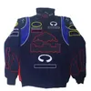 Formula 1 F1 Racing Suit European and American Style College Casual Cotton Jacket Winter Full Embroidery Vintage Motorcycle Jacket251a