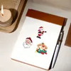 50st Cartoon Christmas Graffiti Creative Stickers PVC Fashion Diary Diy Skateboard Waterproof Decoration