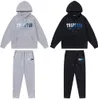 TRAPSTAR SURVÊTEMENTS POUR HOMMES Hommes Femme Polaire Survêtement Ensembles d'hiver Sweats à capuche Pantalons 2 pièces Ensemble Running Sweat à capuche Sweat-shirt Sport Joggers Pantalons de survêtement 661ess