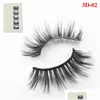 Cílios Falsos 5Pair / Set 3D Mink Eye Maquiagem Cílios Macio Natural Denso Lash Extensão Ferramentas de Beleza 8 Estilos GGA2469 Drop Delivery Healt Dhj9e