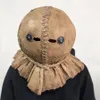 Hile 'R Treat 2 Sam Maske Cosplay Korku Hayalet Lateks Maskeleri Cadılar Bayramı Partisi Kostüm Props T200620186S