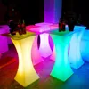 Neuer wiederaufladbarer LED-Leucht-Cocktailtisch, wasserdicht, leuchtender LED-Stehtisch, beleuchteter Couchtisch, Bar, KTV, Disco, Party, Versorgung 251 K