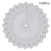 150 stuks schonere schone glazen lensdoekjes filtermaskers voor brillenlens microfiber lenzenvloeistofreinigingsdoekje voor camera 201266f