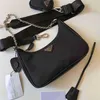 50 % Rabatt auf den Ausverkauf, Family Three in One Kendou, gleiche Hobo-Unterarmtasche, Nylonkette, One Shoulder Bag, Modell 258