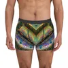 Caleçon Boxer Homme Short Sous-Vêtement Homme Géométrique Méandre Baroque Boxershorts Culotte Homme Sexy