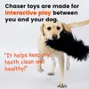 犬のおもちゃのおもちゃを噛むゴムボールバンジーと一緒におもちゃを噛むインタラクティブなペットロープシープスキンピットブルから大きな犬運動屋外230915