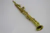 Professional Eastern Music Curved Bell Soprano Saxophone Saxello original brass 00