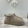 Designer Women Snow Boots Australia Warm Fashion mini mini pół buty zimowa platforma Tazz kapcie wełniane bawełniane sandały