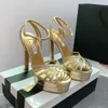 2023 Aquazura Platform Pumps Sandals Super High High Chunky Block Heel