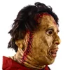 Party Masks Texas Chainsaw Massacre Leatherface Mask Halloween Horror Fancy Dress Cosplay Latex 2209092422