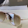 Designer de moda Dita 8A óculos de sol loja online óculos de sol masculino e feminino DITA Symeta Tipo 404 aviador sapo óculos coreano tem logotipo
