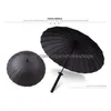 Umbrellas Long Handle Umbrella Male And Female Straight Sword Japanese Samurai 24Bone Child Pongee Drop Delivery Home Garden Household Dhtpo