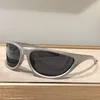 Luksusowa marka projektant okularów przeciwsłonecznych wyścigowe hip hop motyl nieregularny wszechstronny moda chłodna moda unisex 1BX44