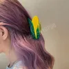 野菜コーンヘアクリップアセテートクロークリップヘアクロー女性のための女の子クリエイティブヘアアクセサリー新しいヘッドウェアジュエリー