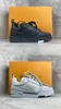 Luxus Trainer 23SS Designer Mode Skate Schuhe Top Wash Weiß Grün Denim Blau Rosa Männer Frauen Sport Sneakers Echtes Leder mit Box