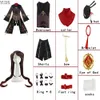 Themakostuum Genshin Impact cos kostuum Anime Hutao anime game master Hu Tao cosplay compleet Halloween prestatie 230914