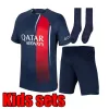 New 23 24 MBAPPE HAKIMI soccer jerseys Vitinha Paris N.Mendes Maillots de football MARQUINHOS MESSIS VERRATTI kids kit shirt uniforms