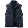 Gilets pour hommes Outdoor Gilet Hommes Casual Gilet Chauffant Homme Plus Taille Body Warmer Randonnée Vêtements De Luxe Thermique Mode Chauffage Manteau D'hiver 230915