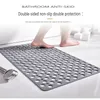 TPE bathroom non-slip mat, round hole leaking, non-slip mat with suction cup, bath mat