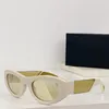 새로운 패션 디자인 타원형 고양이 눈 선글라스 6174 아세테이트 프레임 간단하고 인기있는 스타일 다목적 야외 UV400 보호 안경