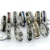 Band Rings 30Pcs/Lot Design Mix Spinner Ring Rotate Stainless Steel Men Fashion Spin Male Female Punk Jewelry Party Gift Wholesale Lot Dhtuk