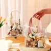 Gift Wrap Transparent Pvc Tote Packaging Bag Clear Daisy Plastic Handbag Wedding Candy Box Party Supplies Cosmetic