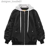 Women's Down Parkas Women's Jackets Xuxi 2023 Autumn Winter Coat Women Fashion Quilted Thicking Hooded Long Sleeve Jacket Top Letter Printing E3371 L230915